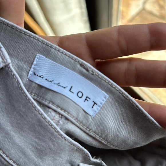Loft. Crop denim. - Picture 3 of 6